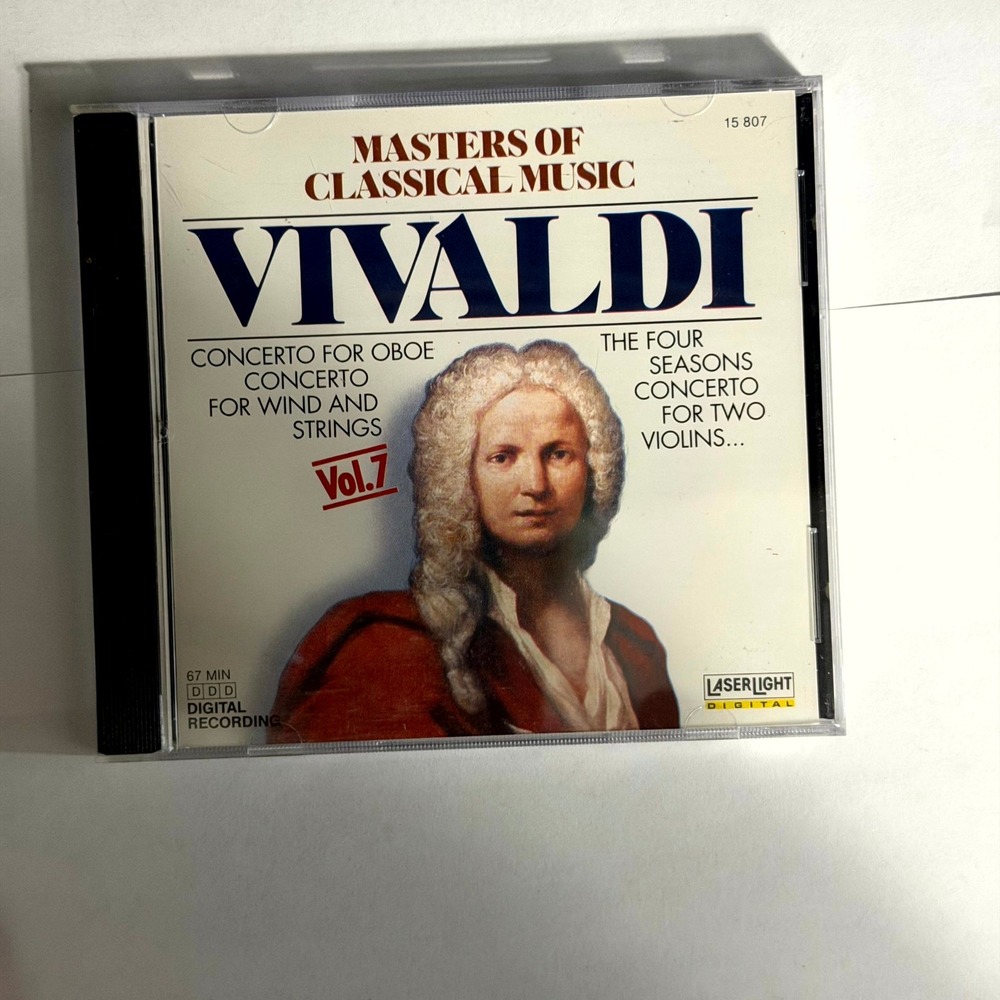 Masters of Classical Music Vol 7 Vivaldi Four Seasons LaserLight Digital CD